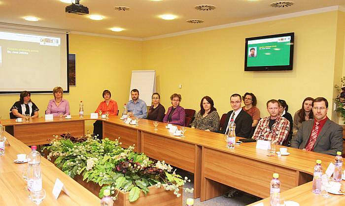 Předávání ceny Zlatý erb obcím a městům za jejich weby v Ústí nad Labem.