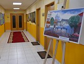 Obrazy malířky Renaty Kuchařové můžete vidět na v budově úřadu Severní Terasy.