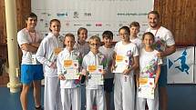 Karatisté z Ústeckého kraje na olympiádě dětí a mládeže uspěli.