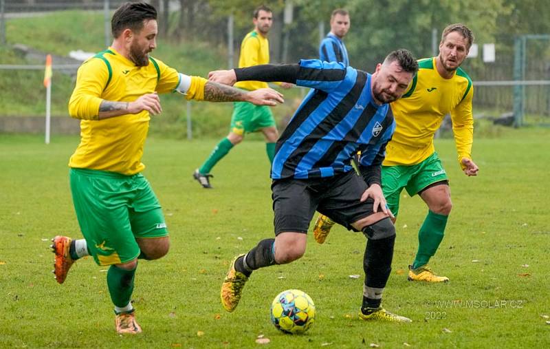 Sport fotbal I.B třída skupina A Chuderov (modrá) - Malšovice