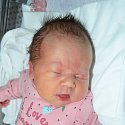 Beáta Novotná se narodila 20. prosince v 17.17 hodin mamince Kláře Chládkové z Krupky. Měřila 49 cm a vážila 3,45 kg.