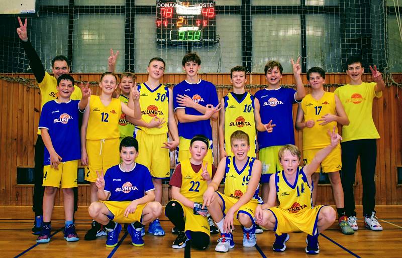 Basketbalisté Slunety Ústí nad Labem v kategorii U14 ve středu porazili Tygry Praha 78:45.