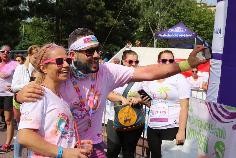 Rainbow Run na ústecké Severní Terase