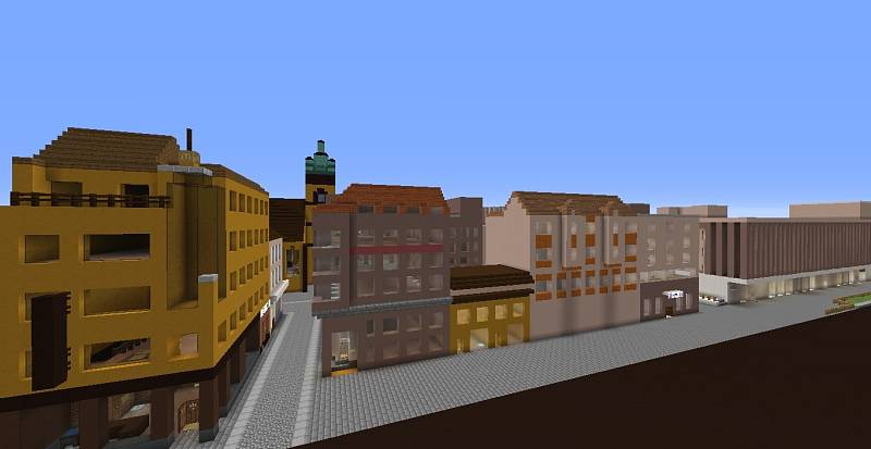 Šestice nadšenců staví Ústí nad Labem ve známé hře Minecraft.