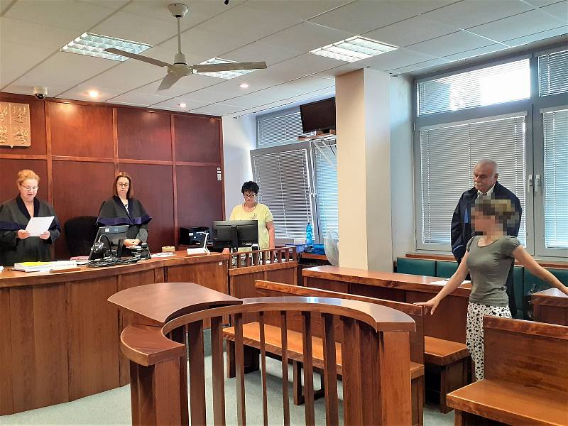 Vladimíra T. si u ústeckého krajského soudu ve čtvrtek 21. července vyslechla rozsudek kvůli fotkám syna.