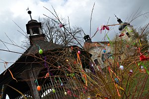 Skanzen v Zubrnicích kvůli covidu nepořádá tradiční velikonoční akce, ale přesto úplně nespí.