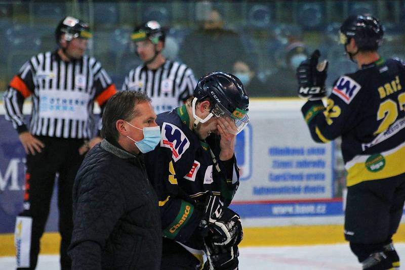 HC Slovan Ústí vs. VHK Robe Vsetín.