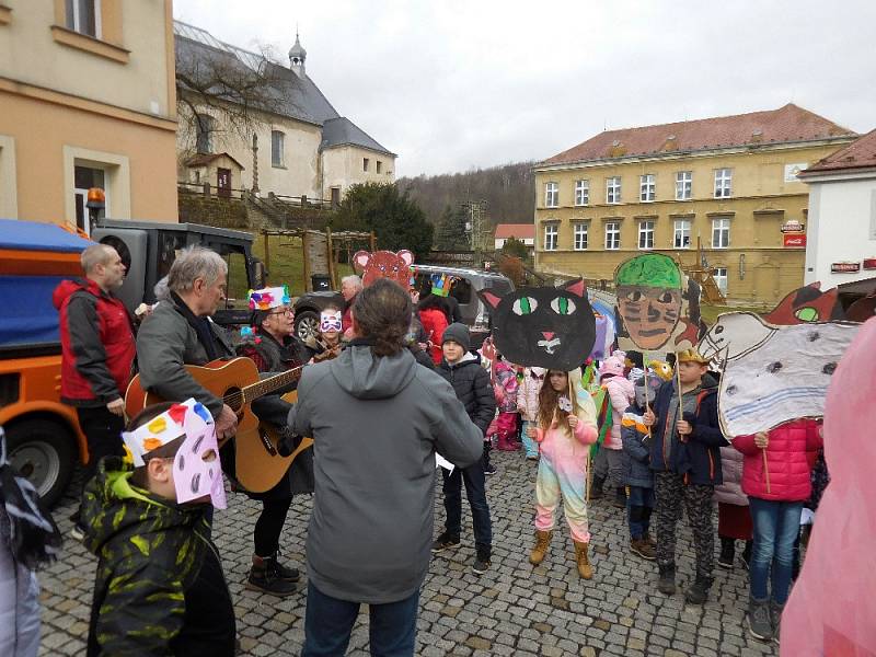 Masopust v Petrovicích na Ústecku.