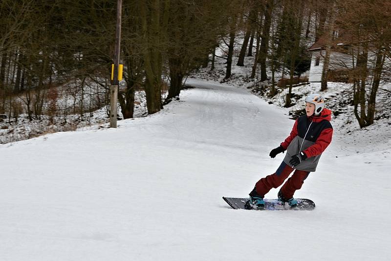 Lyžování na Telnici