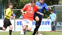 Chuderov (modří) – Hostovice 1:2 (0:1). 