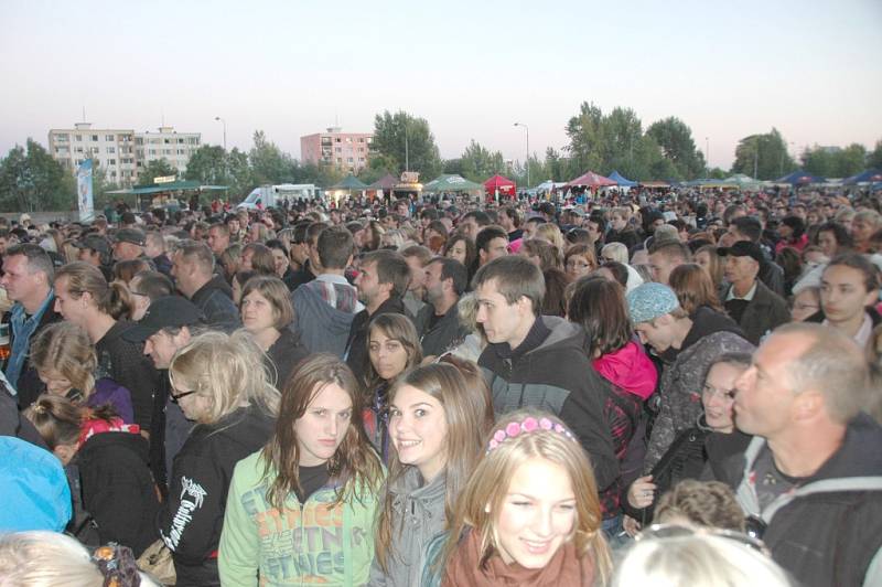 Na deset tisíc lidí bavil Ostrovní festival, tradiční součást vinobraní v Litoměřicích.