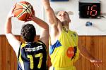 Basketbalisté Slunety USK Ústí doma přetlačili soupeře z Benešova po boji 68:65.