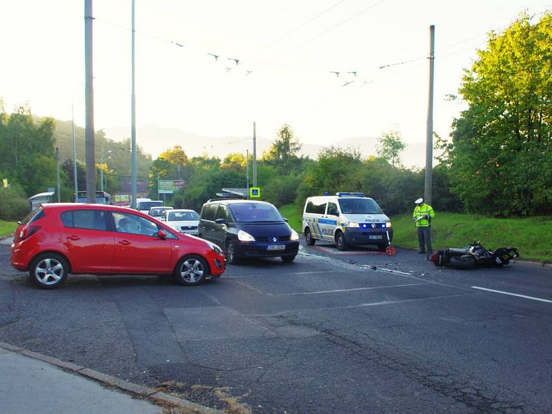 Vážně vyhlížející nehoda zaměstnala policisty.