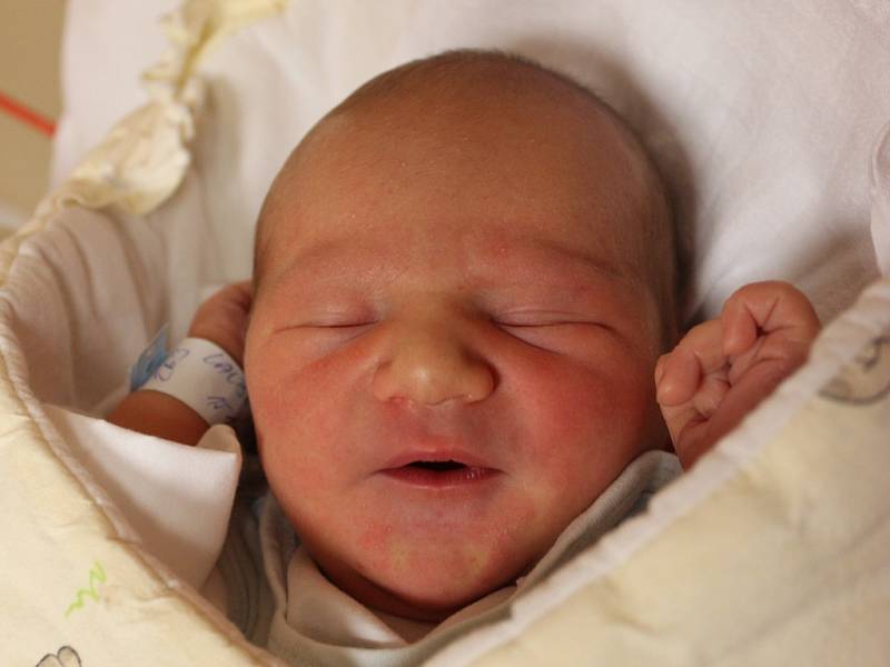 Jakub Laube se narodil v ústecké porodnici 20.10.2015 (12.01) Aleně Laubeové. Měřil 52 cm, vážil 3,75 kg.