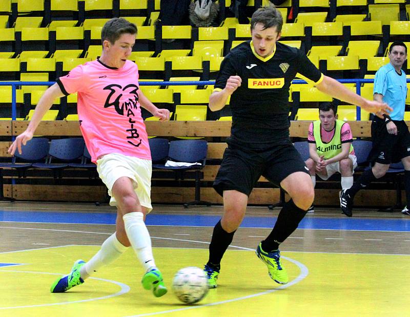 Fotogalerie ze zápasu 2. futsalové ligy Rapid Ústí n. L. - Malibu Mladá Boleslav