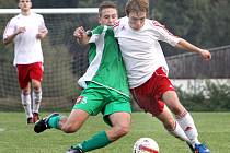 Fotbalisté Libouchce (vlevo Hammer) zahájili přípravu na novou sezonu v 1.A třídě.