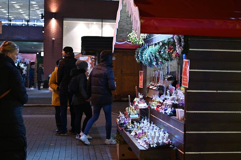 Vánoční trhy v Ústí nad Labem.