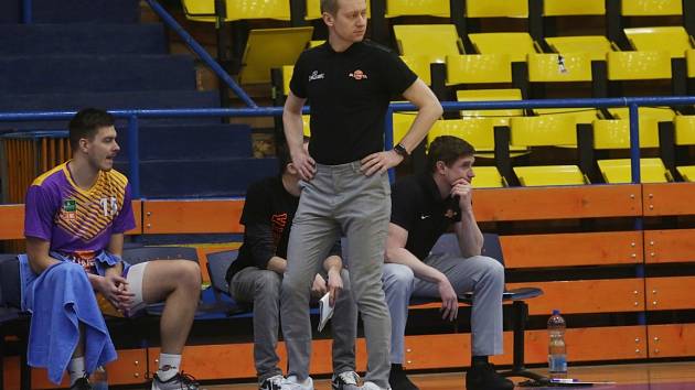 Jan Šotnar, trenér basketbalistů Ústí nad Labem.