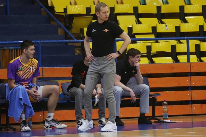 Jan Šotnar, trenér basketbalistů Ústí nad Labem.