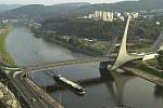 Mariánský most v Ústí nad Labem. Archivní foto