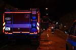 Dvě hasičské jednotky vyjely k požáru v tunelu Panenská na dálnici D8 ve směru na Německo.