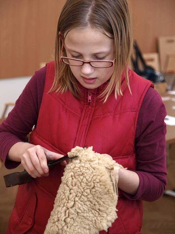 Ústeckém muzeum uspořádalo pro děti akci „Germánem na jediný den“.