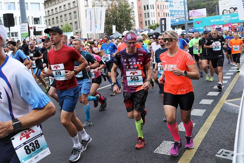 Mattoni 1/2Maraton v Ústí nad Labem.