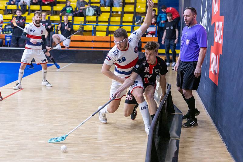 Florbal Ústí - Kladno, semifinále 1. ligy florbalistů 2022/2023, 1. a 2. zápas.