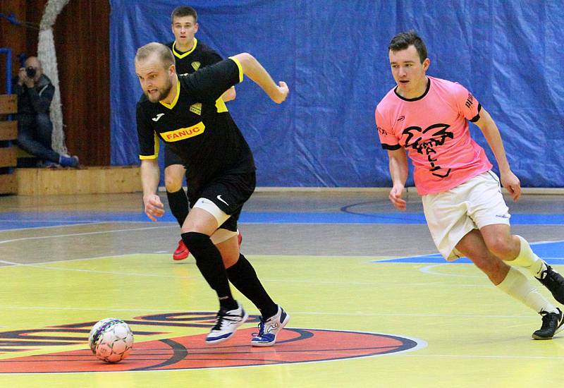 Fotogalerie ze zápasu 2. futsalové ligy Rapid Ústí n. L. - Malibu Mladá Boleslav