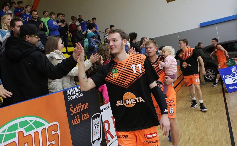 Basketbalové derby mezi Ústím nad Labem a Děčínem.