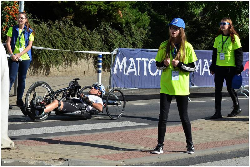 Závod handbikerů a Rodinný běh v Ústí nad Labem.