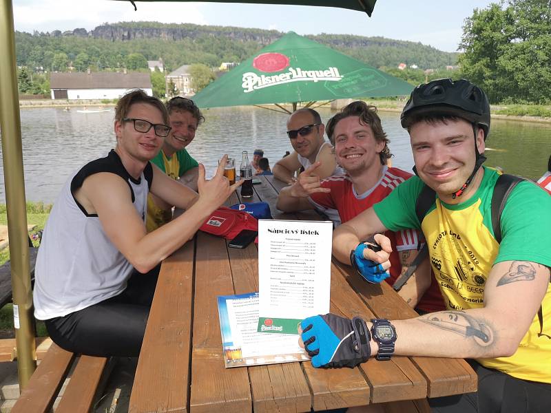 Tradiční libouchecká cyklotour Giro di Beer - Sobolův memoriál