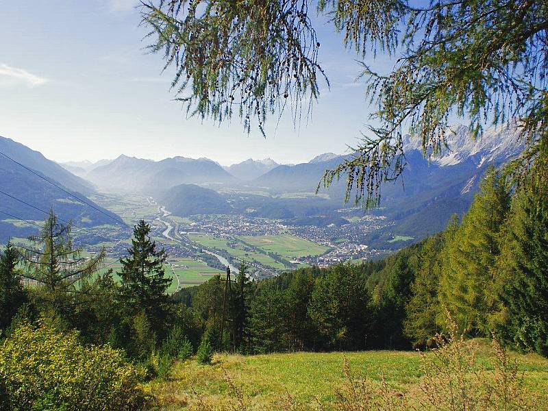 Olympijský region v Tyroslku Seefeld. 