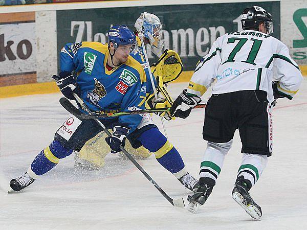 Hokejové utkání dne 3. dubna 2009: Ústí nad Labem - Mladá Boleslav.