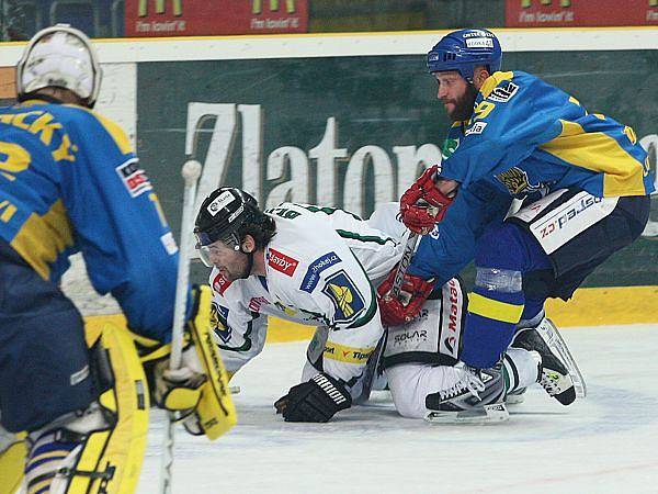 Hokejové utkání dne 3. dubna 2009: Ústí nad Labem - Mladá Boleslav.