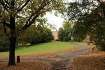 Park Republiky v Ústí nad Labem. Archivní foto