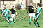 Fotbalisté Malečova (zeleno-bílí) zvítězili na půdě Božtěšic 3:2.