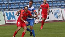 Fotbalisté Ústí nad Labem prohráli v prvním zápase po pauze zaviněné koronavirem 1:2. Na domácí půdě nestačili na Zbrojovku Brno.