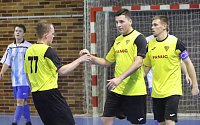 Futsalisté Rapidu Ústí n/L (žlutočerní) zvítězili po bojovném výkonu nad Chotěboří 5:2.
