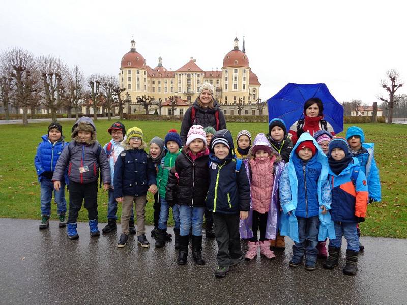 Výlet na zámek Moritzburg.