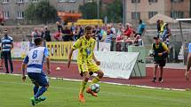 Sport fotbal FNL derby Varnsdorf Ústí nad Labem