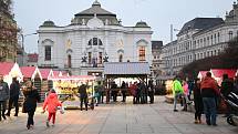 Vánoční trhy v Ústí nad Labem.