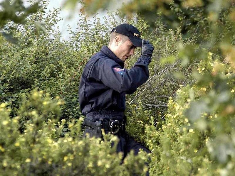 Policie našla ostatky u Gymnázia dr. Václava Šmejkala