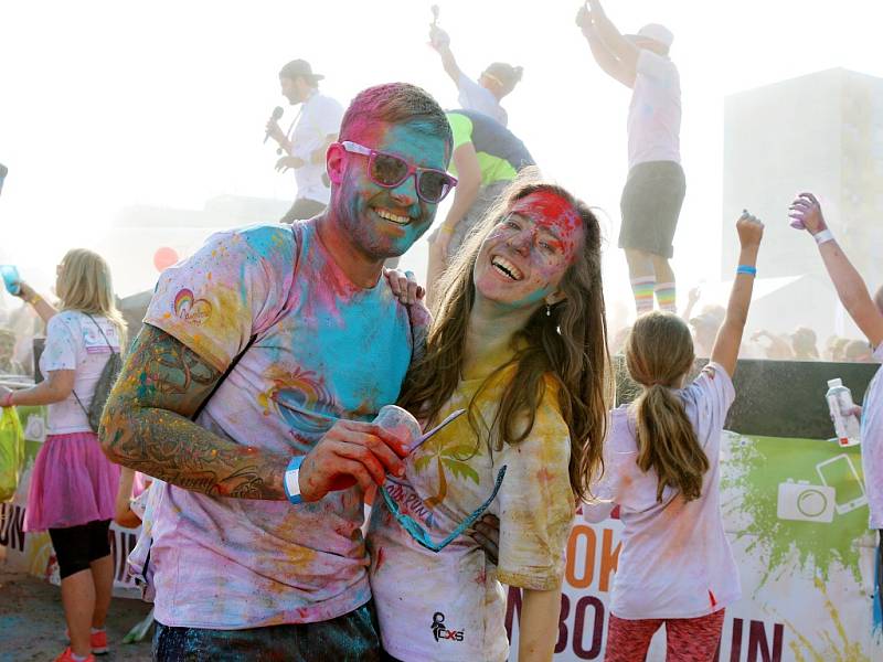 Rainbow Run na ústecké Severní Terase