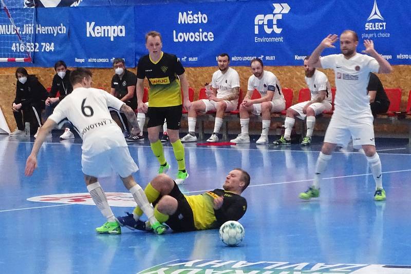 Rapid Ústí nad Labem – FTZS Liberec, 1. FUTSAL liga 2020/2021