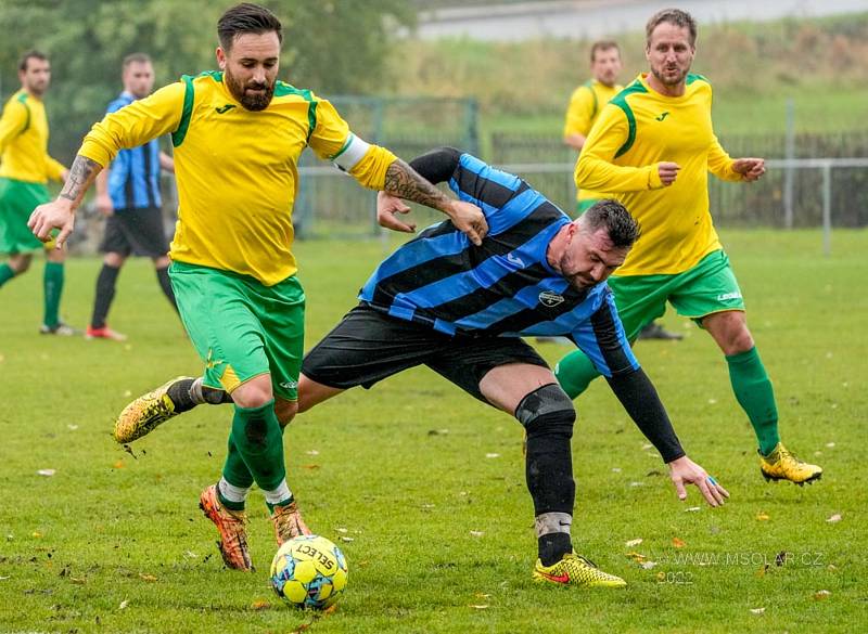 Sport fotbal I.B třída skupina A Chuderov (modrá) - Malšovice