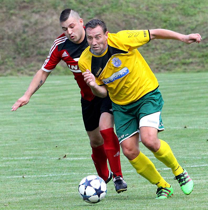 1.kolo krajského přeboru, fotbal: SK Brná-Horní Jiřetín 4:3 pk