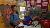 Příběhy závislých přibližuje školákům vlak na Střekově.