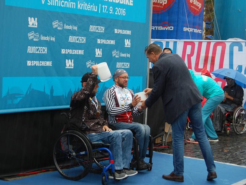 Ústecký půlmaraton 2016, vyhlášení závodu handbike.