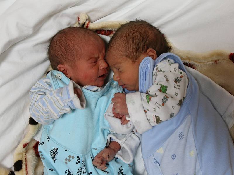 Jan a František Linkovi se narodili Kateřině Linkové z Chabařovic 21. října v 1.19 / 1.21 hod. Měřili 43 / 43 cm, vážili 1,99 / 1,15 kg